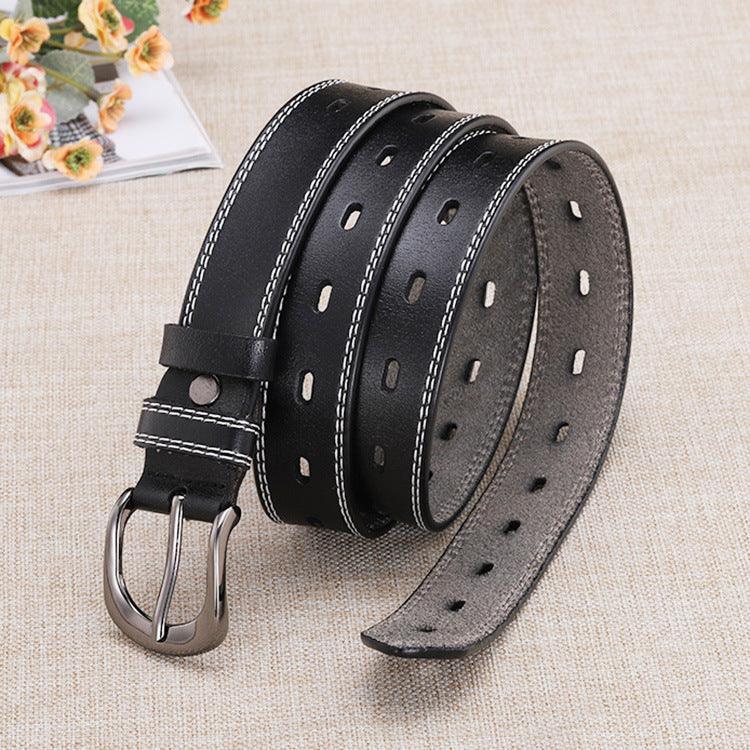 Stylish Casual Leather Belt For Women, April Model - Leather Purse Backpack