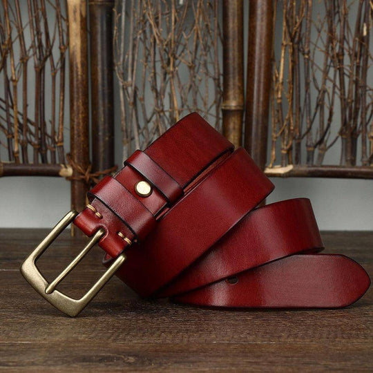 High-quality Leather Belt For Women, Caesia Model