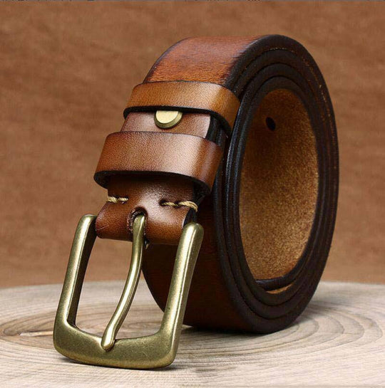 High-quality Leather Belt For Women, Caesia Model - Leather Purse Backpack