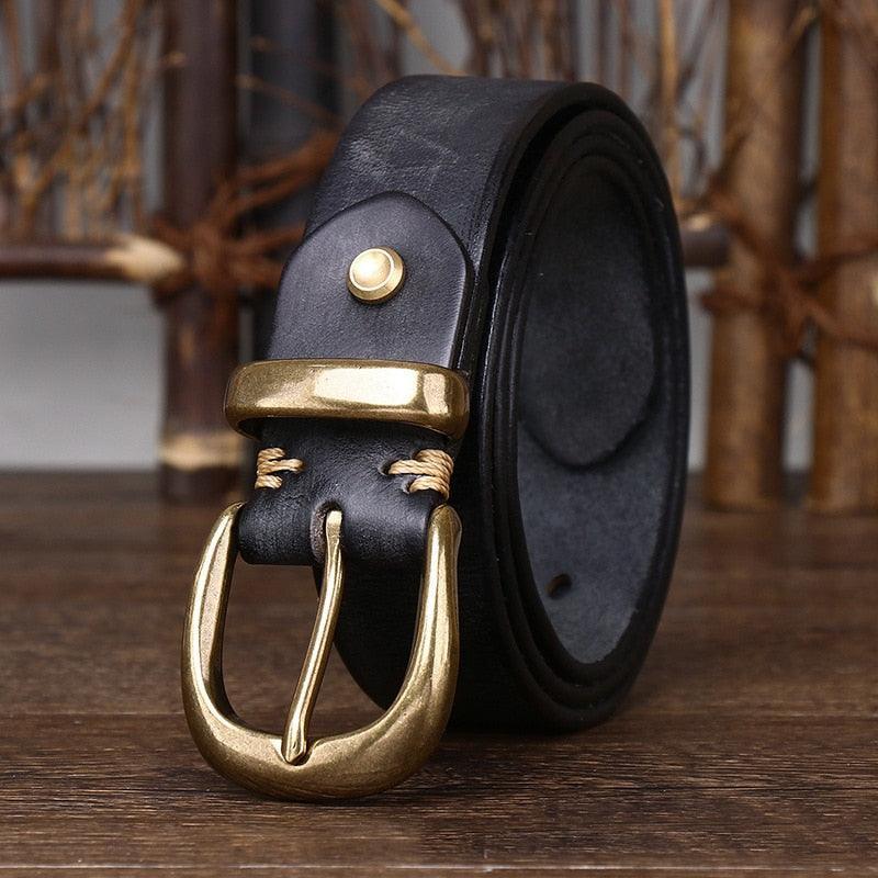 Handmade Leather Belt For Women, Cafatia Model - Leather Purse Backpack