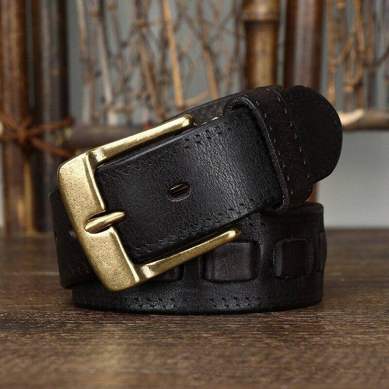 Designer Leather Belt For Women or Men, Alfnia Model - Leather Purse Backpack