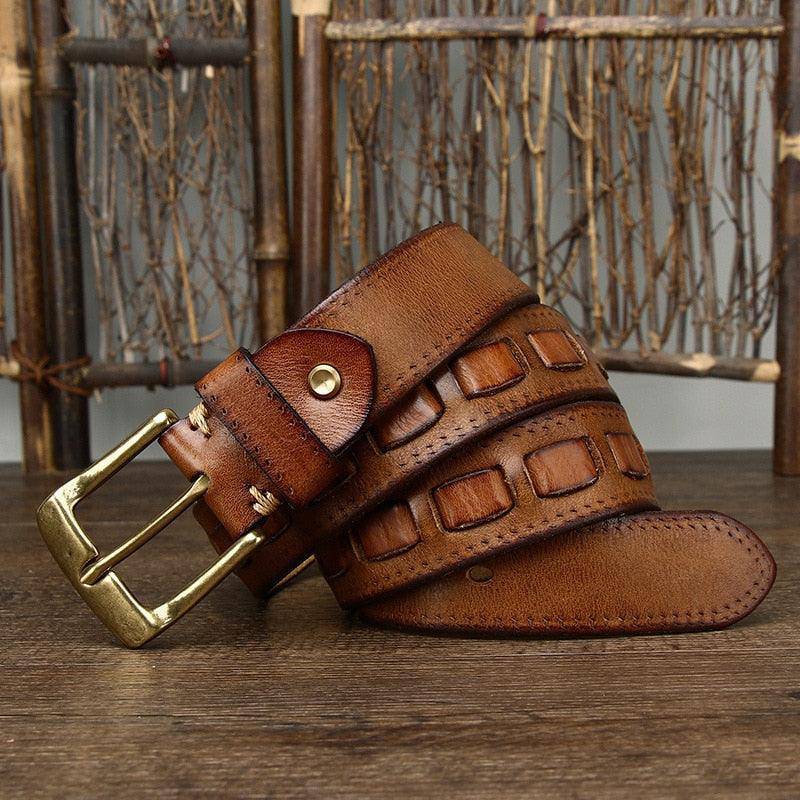 Designer Leather Belt For Women or Men, Alfnia Model