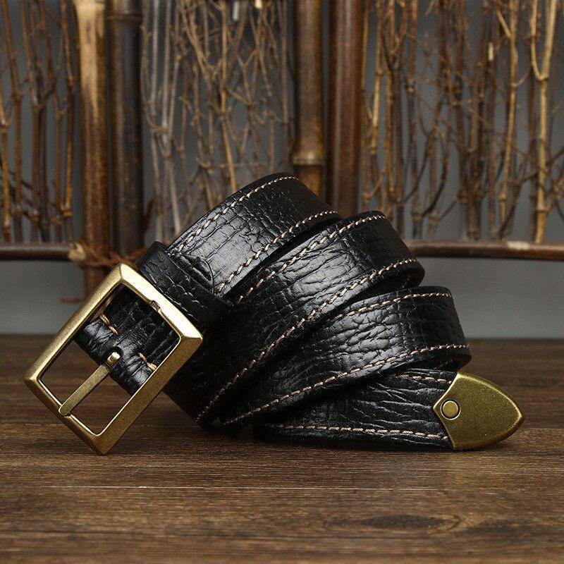 Modern Leather Belt For Women or Men, Avainia Model