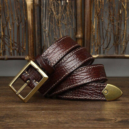 Modern Leather Belt For Women or Men, Avainia Model