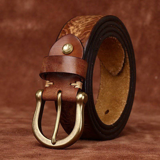 Modern Leather Belt For Women or Men, Meera Model