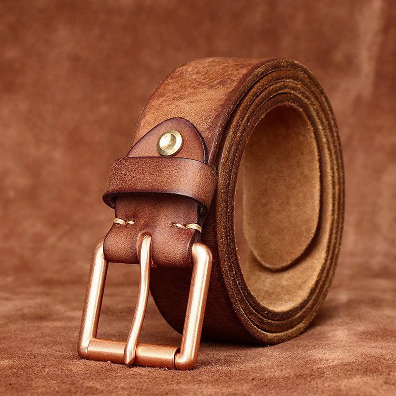 Unique Leather Belt For Women or Men, Nisha Model