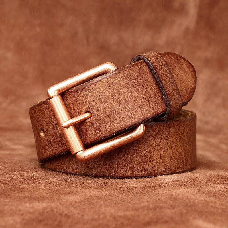 Unique Leather Belt For Women or Men, Nisha Model