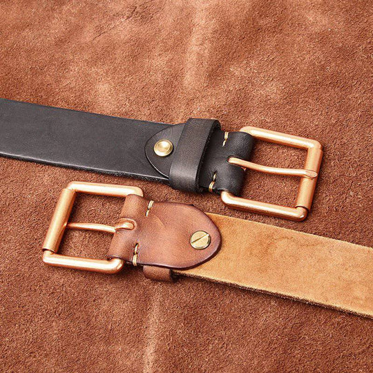 Unique Leather Belt For Women or Men, Nisha Model