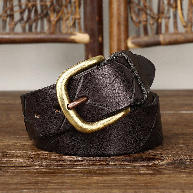 Classic Anil Leather Belt Men's Fashion Accessory