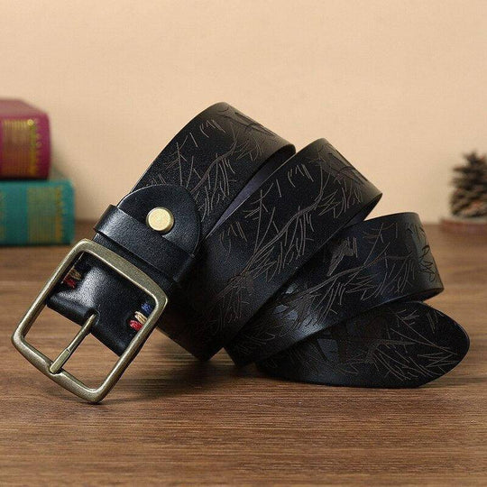 High-quality Leather Belt For Men, Faltusa Model - Leather Purse Backpack