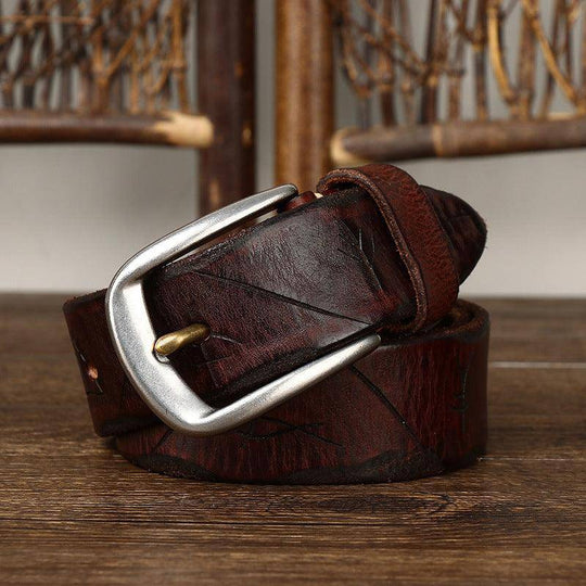 Fashionable Leather Belt For Men, Neha Model - Leather Purse Backpack