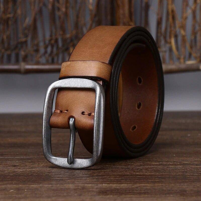 Affordable Leather Belt For Men, Thanica Model - Leather Purse Backpack