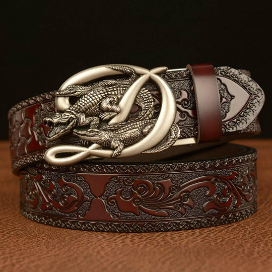 Esprit Animal Belt With Buckle In The Shape of Three Crocodiles, Ross Model