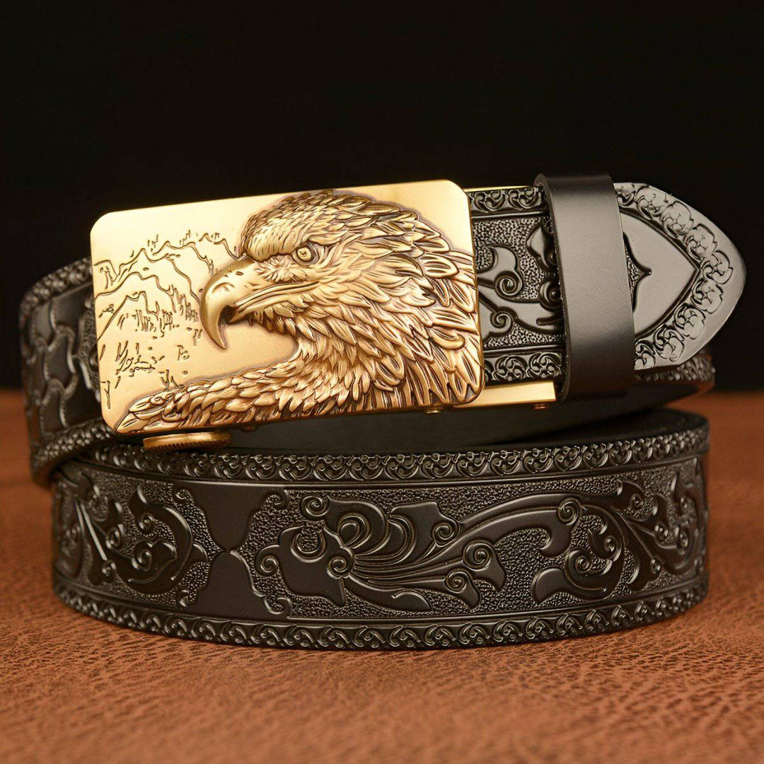 Esprit Animal Belt With Eagle And Mountains Pattern, Zac Model