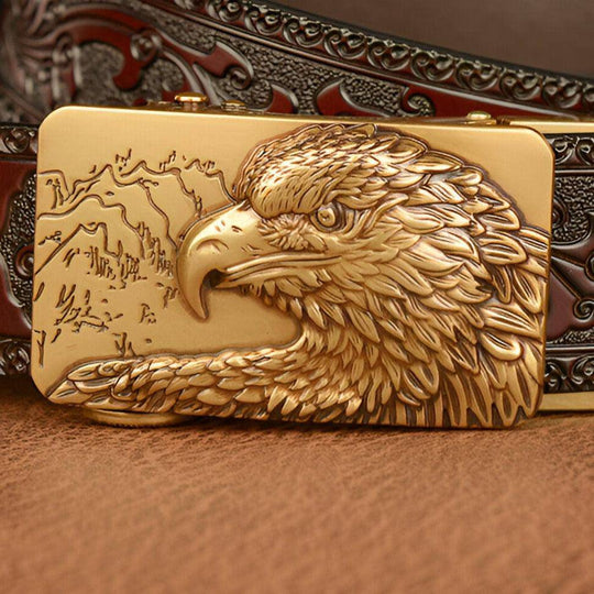 Esprit Animal Belt With Eagle And Mountains Pattern, Zac Model