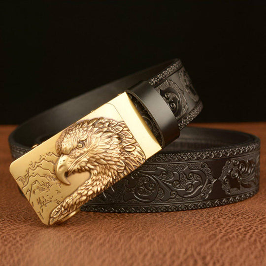 Esprit Animal Belt With Eagle And Mountains Pattern, Zac Model