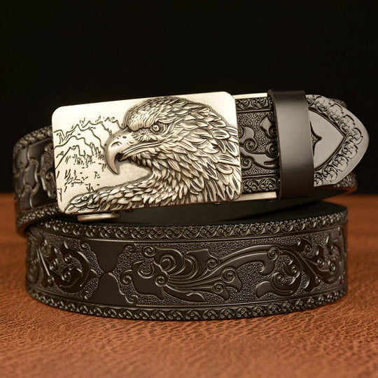 Esprit Animal Belt With Eagle And Mountains Pattern, Zac Model