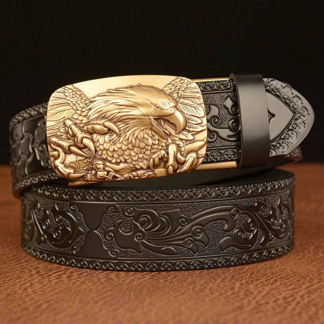 Esprit Animal Belt With Eagle Pattern, Ghalen Model