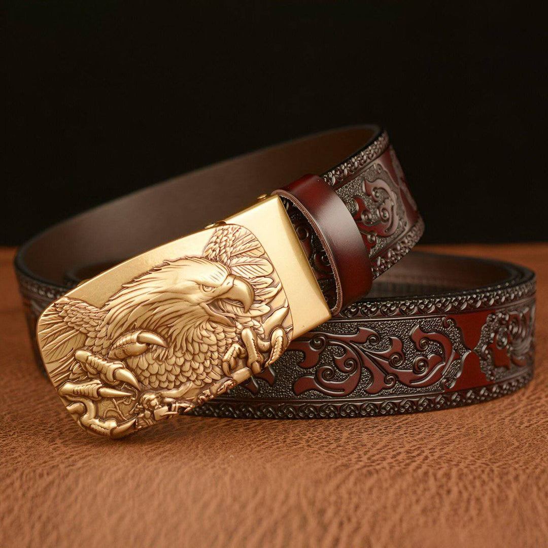 Esprit Animal Belt With Eagle Pattern, Ghalen Model