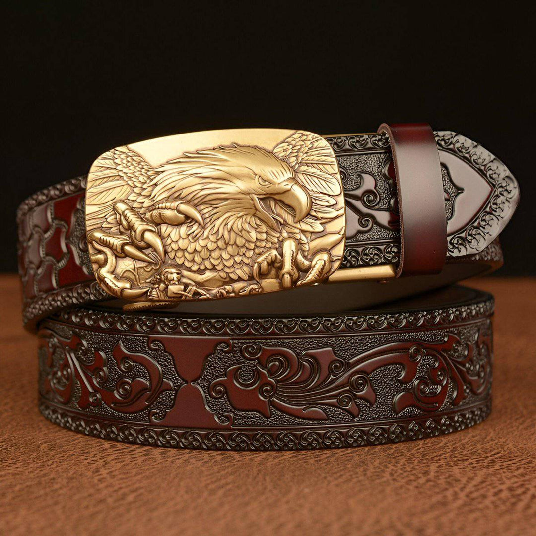 Esprit Animal Belt With Eagle Pattern, Ghalen Model