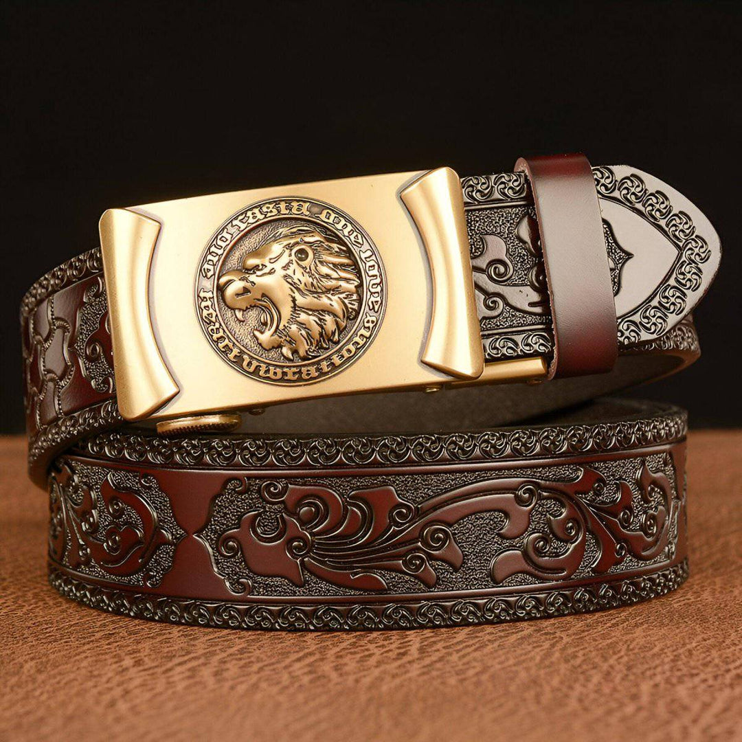 Esprit Animal Belt With Lion Head Pattern, Adriel Model