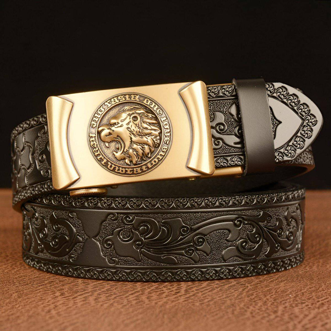 Esprit Animal Belt With Lion Head Pattern, Adriel Model