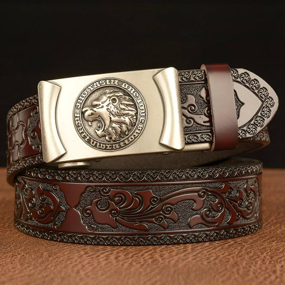 Esprit Animal Belt With Lion Head Pattern, Adriel Model