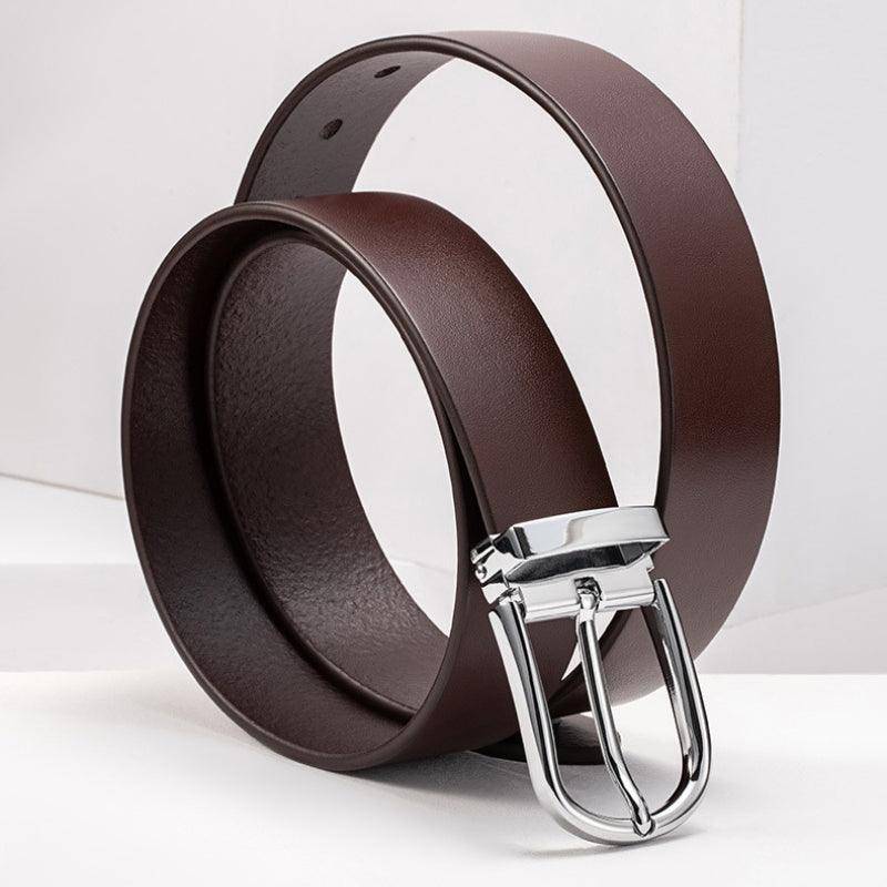 Leather Belt For Women or Men, Classic Elegance - Leather Purse Backpack