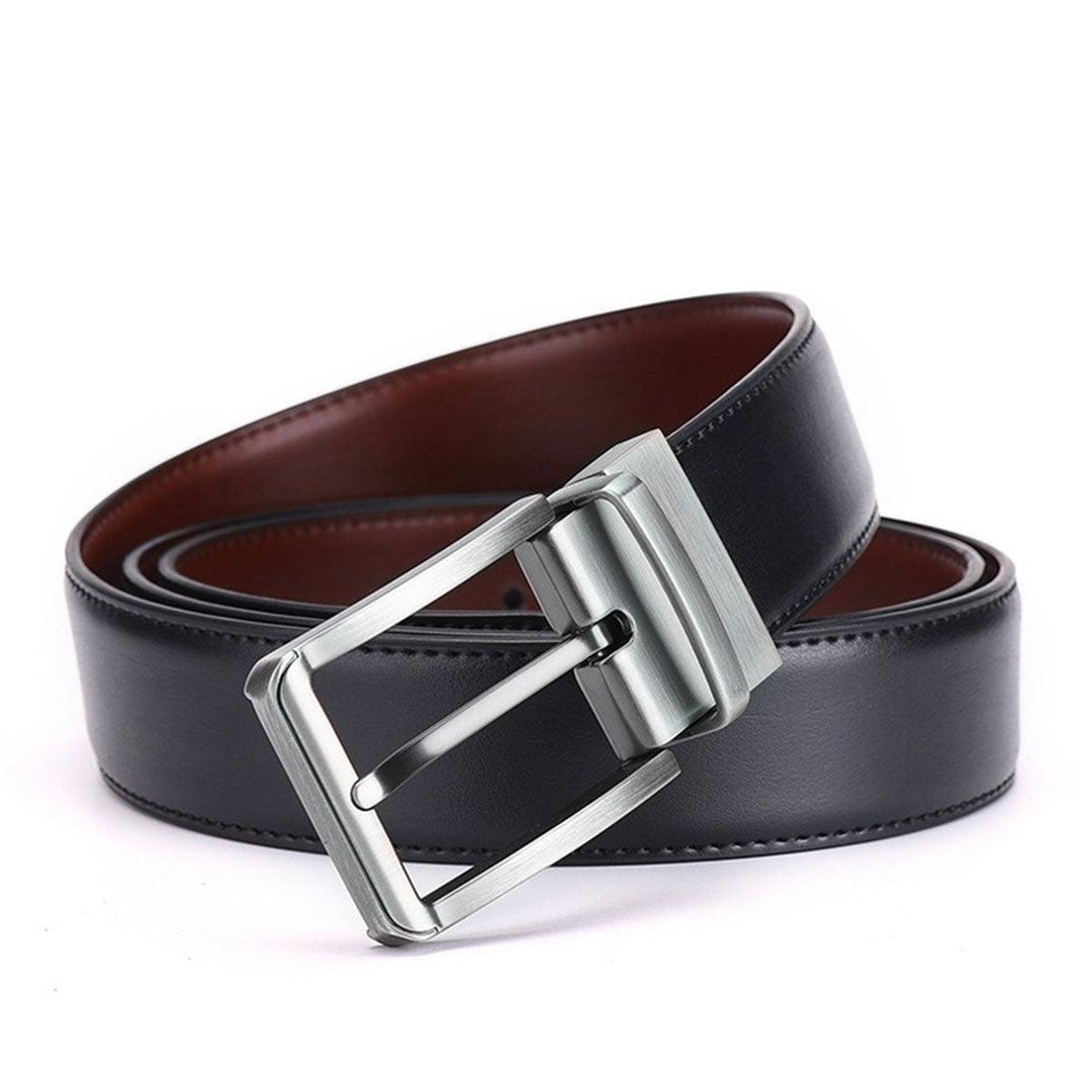 Reversible 2 In 1 Leather Belt For Men, Designer Model - Leather Purse Backpack