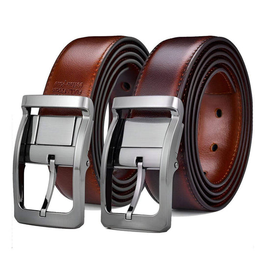 Reversible 2 In 1 Leather Belt For Men, Millano Model - Leather Purse Backpack