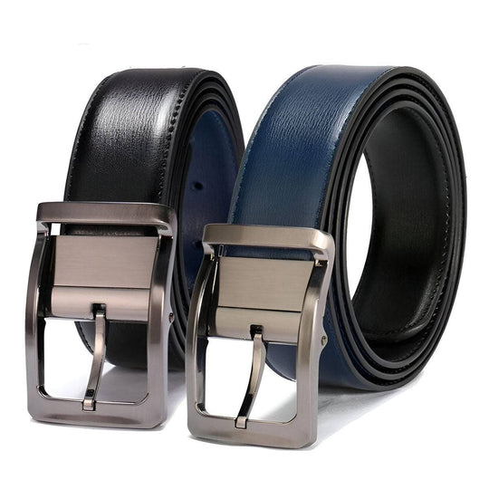 Reversible 2 In 1 Leather Belt For Men, Millano Model - Leather Purse Backpack