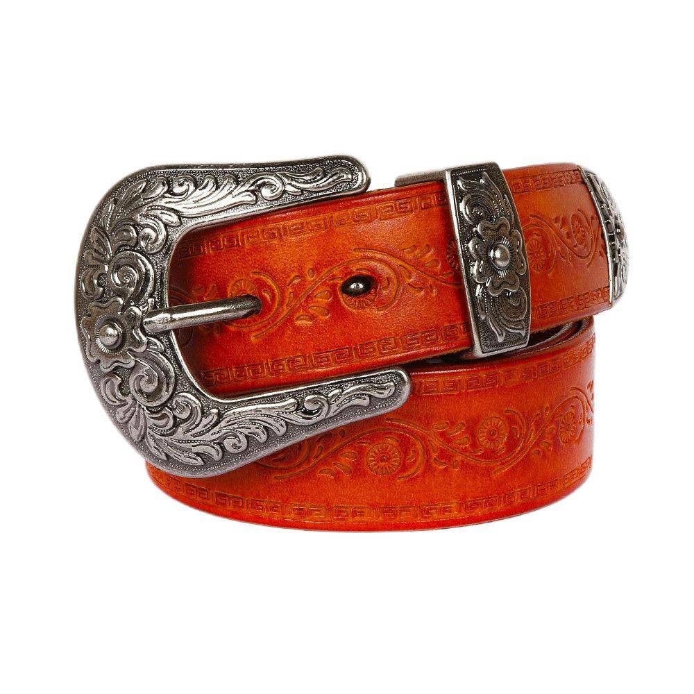 Custom Western Leather Belt For Men, Osyka Model