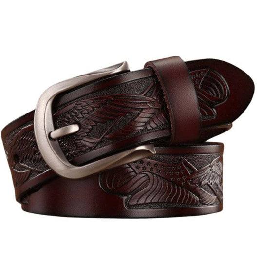 Affordable Western Leather Belt For Men, Nukka Model