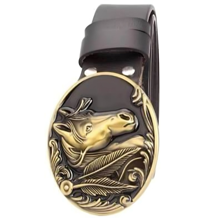 Designer Cowhide Western Leather Belt For Men