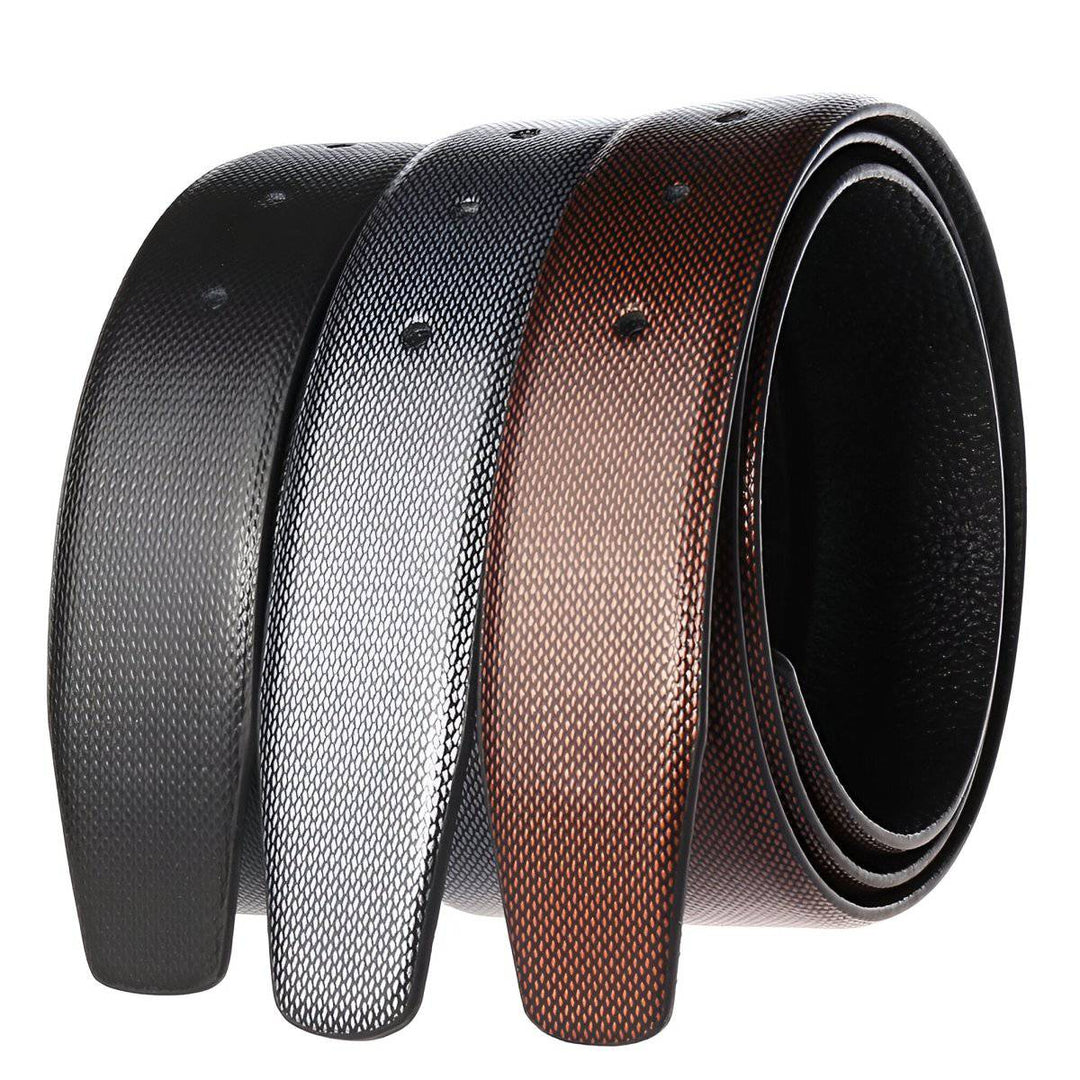 Leather Belt Strap, For Pin Buckles, Snake Look, Boldo Model