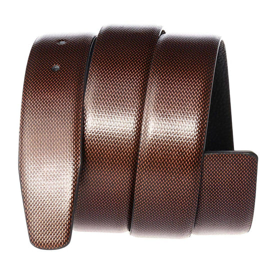 Leather Belt Strap, For Pin Buckles, Snake Look, Boldo Model - Leather Purse Backpack