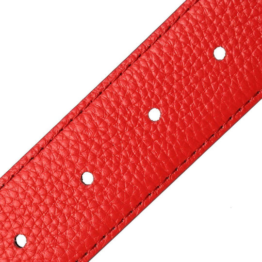 Leather Belt Strap, For Pin Buckles, Yoska Model - Leather Purse Backpack