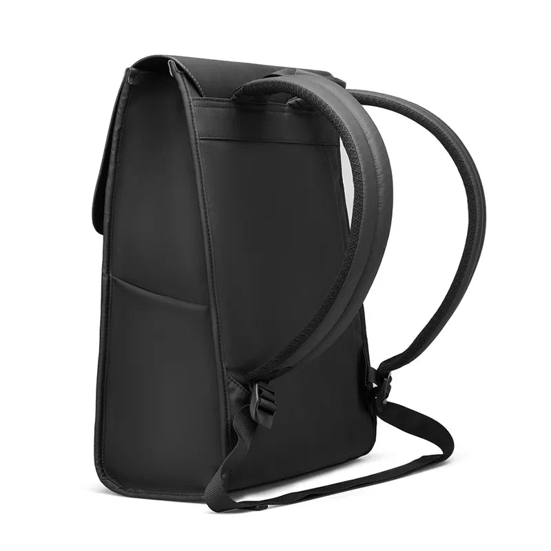 Versatile Black Laptop Backpack for All Genders
