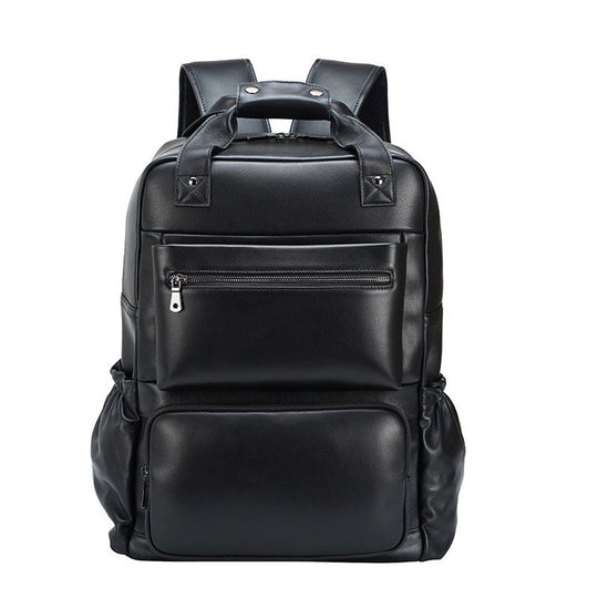 Premium unique leather backpack for men