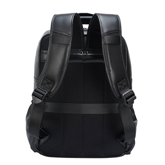 Men's high-quality and distinctive leather backpack