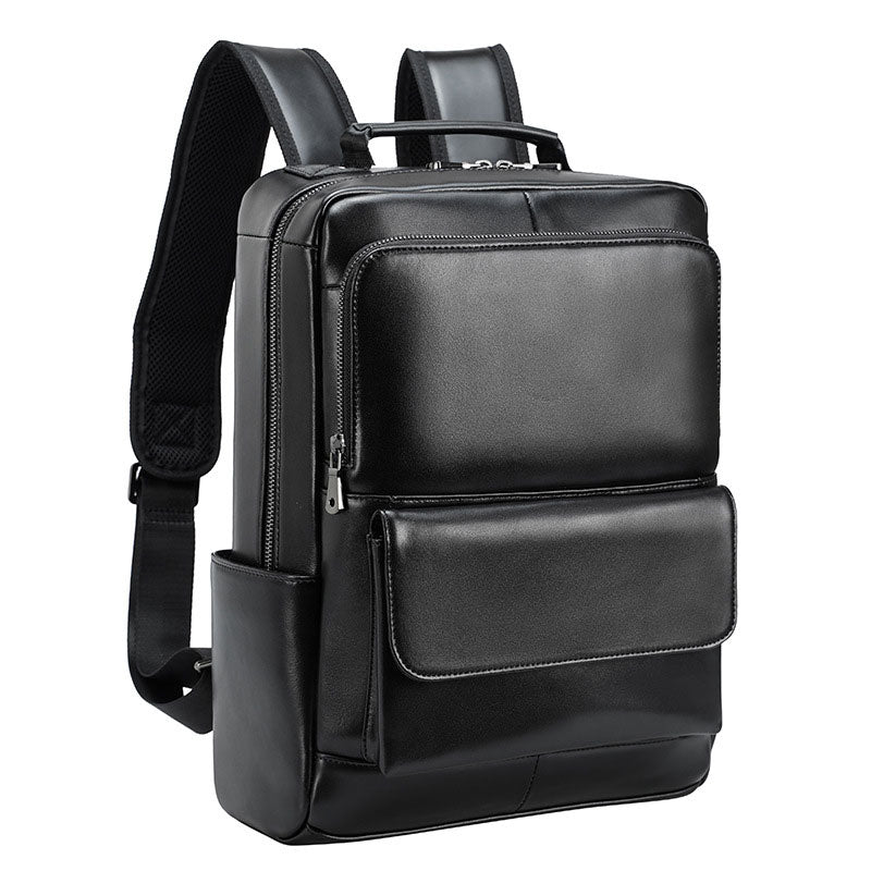 Stylish designer Napa leather backpack for men