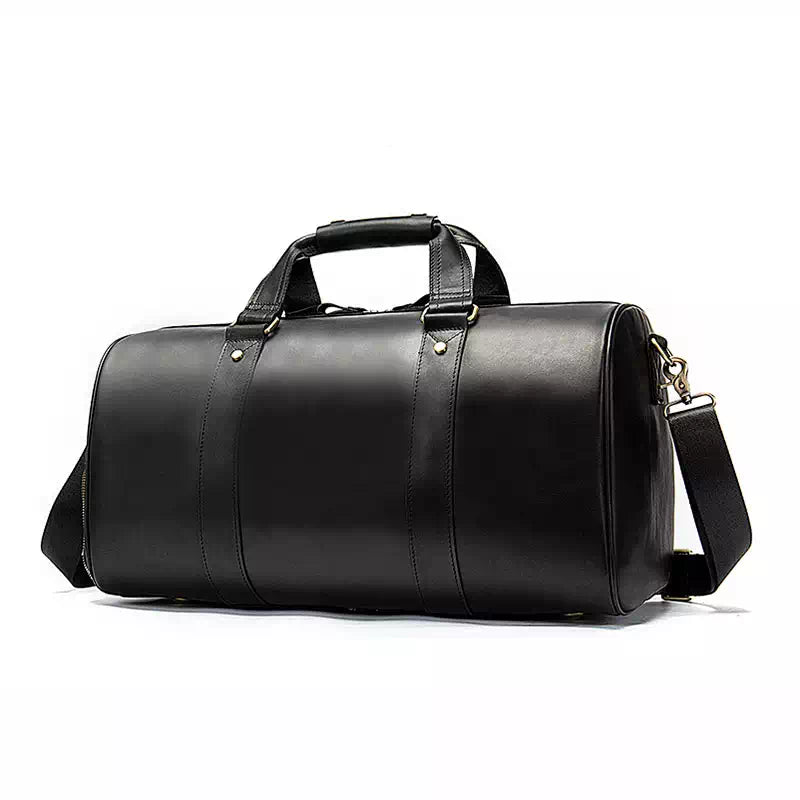Heritage style Crazy Horse leather duffle