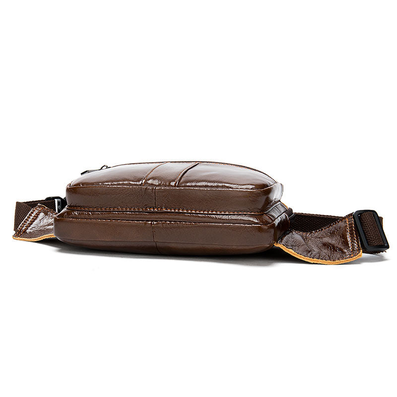Contemporary leather fanny packs for men