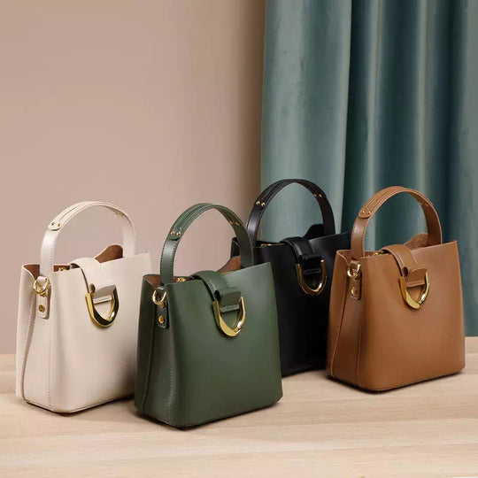 Stylish compact leather purse