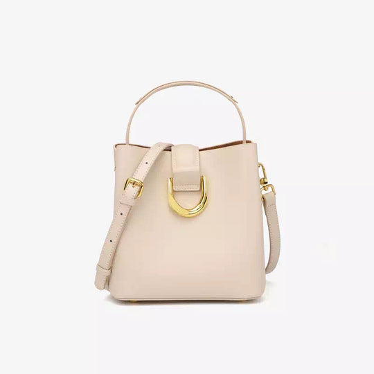 Elegant petite leather handbag