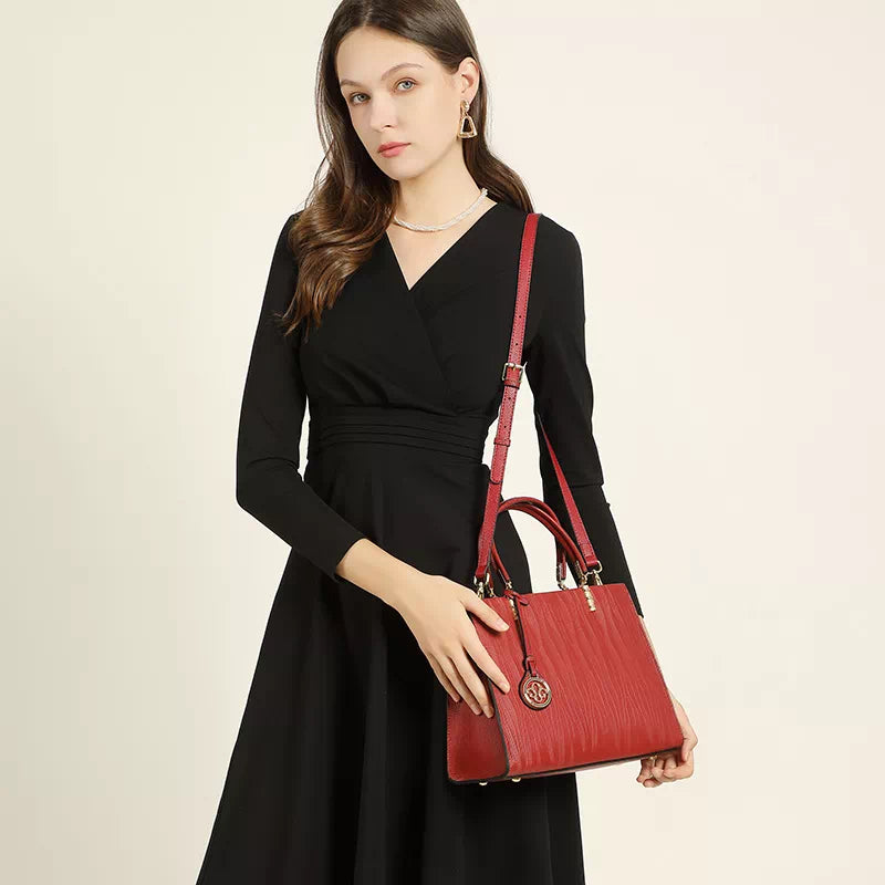 Fashion-forward designer satchel for ladies
