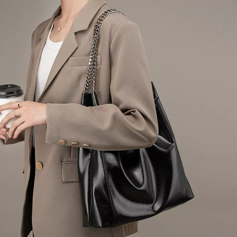 Where to find premium quality leather hobo bags with stylish chains