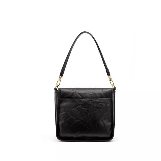 Latest trends in dual-strap leather shoulder bags for women