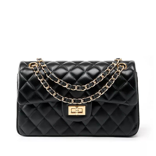 Affordable options for stylish quilted shoulder bags with a classic touch