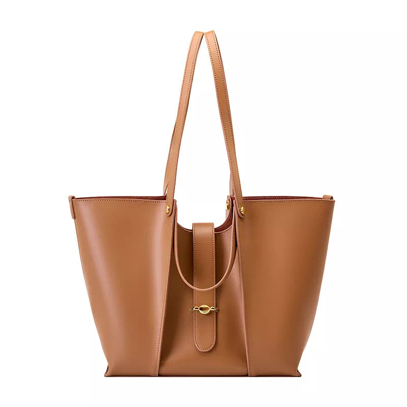 Stylish leather tote for women